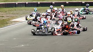 INCREDIBLE Kart race hits 250k views Super 1 2018 Rd 9 PFI Jnr TKM Final [upl. by Mines]