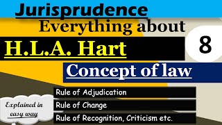 Concept of Law by HLA Hart  Analytical School  Harts positivism  Jurisprudence [upl. by Ocker390]