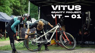 Vitus Gravity Project I Episode 2  Redbull Hardline [upl. by Malchus]