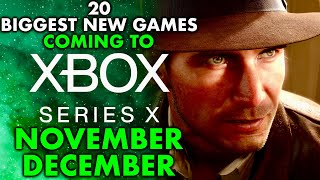 20 Biggest New Xbox Series X Games Coming November  December 2024 [upl. by Ahsirt]