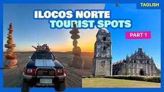 Top 25 ILOCOS NORTE Tourist Spots PART 1 Laoag Paoay Badoc Batac Etc • The Poor Traveler [upl. by Llennol]