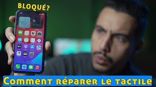 écran tactile iphone bloqué？Comment réparer le tactile iPhone qui ne fonctionne plus？ [upl. by Noakes]