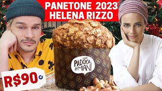 PANETONE DA CHEF DO MASTERCHEF HELENA RIZZO  Vale a pena [upl. by Anaes46]