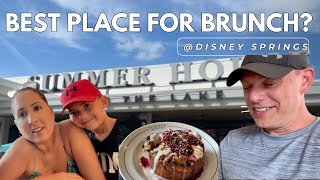 Summer House On The Lake Disney Springs  HUGE Cinnamon Roll amp Cookie Bar [upl. by Ahsiad]