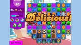 Candy Crush Saga Level 4185 NO BOOSTERS Cookie [upl. by Linskey]