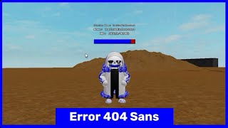 Error 404 Sans in FSM2 Free Sans Morph 2 [upl. by Notsruht987]