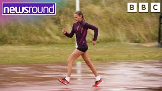 What is race walking  Newsround [upl. by Aciretnahs]