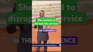 Dr Paul enenche She wanted to disrupt the service [upl. by Vaasta]