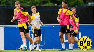 Trainingsession with Bellingham Meunier amp more  BVB in Bad Ragaz 2020 [upl. by Toscano387]