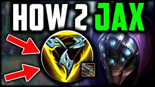 How to Jax amp CARRY for Beginners Best BuildRunes Jax Gameplay Guide Season 14 League of Legends [upl. by Titus352]