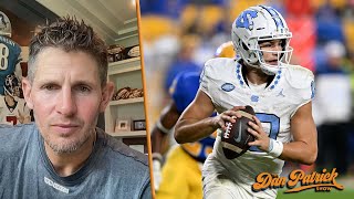 Dan Orlovsky Thinks Drake Maye Should Be In Contention To Be The 1st Overall Pick  101023 [upl. by Alyam]