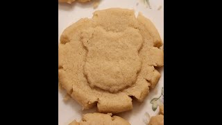 Shortbread cookies egg free nut free aluminum free American Girl Doll Coconut recipe amp cookie press [upl. by Yelnek]