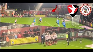 Cheltenham Town vs Accrington Stanley  Owen Evan’s helps Cheltenham to three points  Matchday vlog [upl. by Einapets]