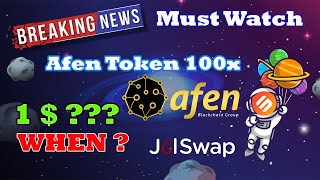 Afen Token Price Prediction  Afen Token Review  100x Alt Coin [upl. by Elliott]