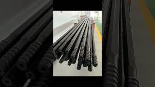 Mining Machinery Parts MM MF Rod Threaded Drill Rods Extension Drill Rods For Blasting mining [upl. by Nnylanna]