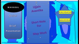 Ujjain  A Short Note for Map Work shortnotes tutorial youtubevideo [upl. by Talanta466]