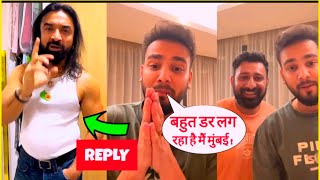 ELVISH YADAV amp RAJAT DALAL REPLY TO AJAZ KHAN I ELVISH VS AJAZ KHAN CONTROVERCY [upl. by Anaihsat]