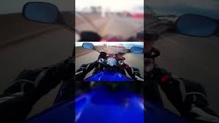 Wide Open ✊ bike r6 bikelife r6m police chicago streets streetracing highspeed shorts [upl. by Aikcin]