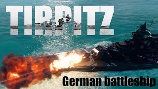 Battleship Tirpitz The German Giant That Terrorized the North Atlantic 鐵必制號 戰艦世界 [upl. by Uund]