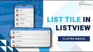 What is Flutter ListTile and How its Included in ListView Builder [upl. by Babette870]