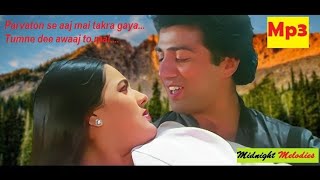 Tumne Dee Awaaz Betaab 1983  shabbir kumar  Sunny deol  parvaton se aaj mai  Mp3 song [upl. by Goda331]