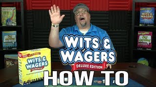 How To Play Wits amp Wagers Deluxe by NorthStar Games [upl. by Nepil]