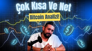 Bitcoin Analiz  Cok Kisa Ve Net Bitcoin Analizi  Btc Teknik Analiz Forex [upl. by Teiluj566]