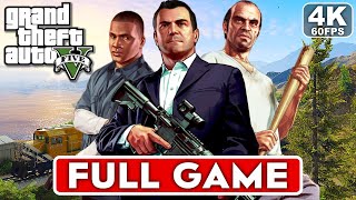 GTA 5 Gameplay Walkthrough FULL GAME 4K 60FPS  No Commentary [upl. by Sigismond]