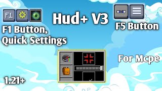 HUD V3 Release  MCPE  12130 [upl. by Arvie324]