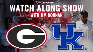 Georgia vs Kentucky  Watch Along Show with Jim Donnan [upl. by Rab814]