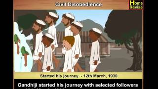 CIVIL DISOBEDIENCE MOVEMENTNATIONALISM IN INDIAPART4REAL MOVIE ANIMATED VIDEOSSTCLASS 10CBSE [upl. by Bonis346]