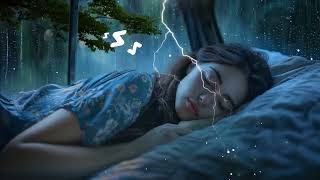 Bruit de pluie pour bien dormir et se détendre  PLUIE ET ORAGE Pour Dormir Profondément 💦 ASMR [upl. by Ardnak486]