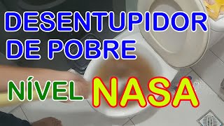 COMO DESENTUPIR VASO SANITÁRIO CHEIO DE B0ST [upl. by Aneger]