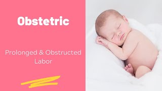 Obstetric  Prolonged amp Obstructed Labor [upl. by Radbourne]