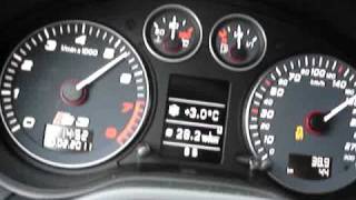 Audi S3 8P Stronic Launch Control 0200 kmh [upl. by Ethelred]