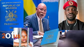 EBYOKUSAZAMU PASSPORT YA BOBI WINE GENJEJE ODONGO KIBATUDEMU OBUJULIZI ABASIBE AKATAMBI KAFULUMYE [upl. by Aicilaanna]