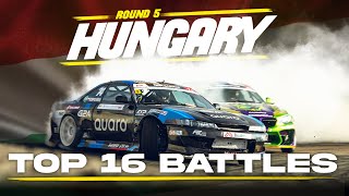 Drift Masters Round 5 2024 • Hungary • TOP 16 [upl. by Enilegna]