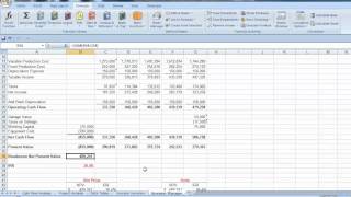 Excel Financial Breakeven Scenario Manager [upl. by Phares]