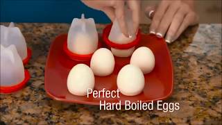 Egg Maker EGGLETTES Hard Boiled Eggs Perfect quotEggsquot Everytime [upl. by Iggam]