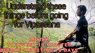 ALL ABOUT THE VIPASSANA MEDITATION  EXPERIENCE AND REVIEW 🤯🧘😇🙏 [upl. by Llerdna]