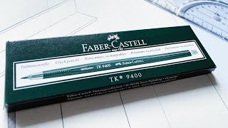 Faber Castell TK 9400 2mm Clutch Pencil Lead Holder UNBOXING amp First Impressions [upl. by Aemat]