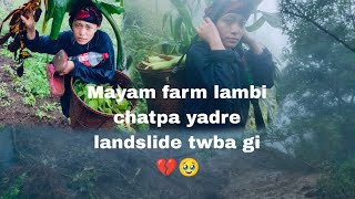 Mayam Thoiding thaba chatlu ba ne adu bu lambi da landslide twra ga leiram me 💔🥲 [upl. by Derag]