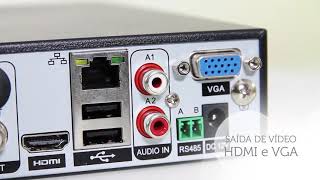 Gravador de Vídeo Híbrido Elgin  DVR AHDMH [upl. by Dippold323]