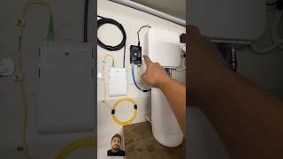 fiber optic cable installation £ home fiber network setup [upl. by Quickel67]