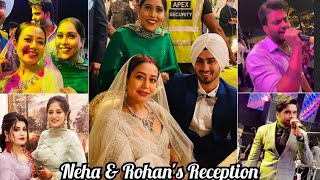 Neha Sings Gallan Mithiyan For Rohan  Mankirt Shree Brar Ninja Baani Kaur B Afsana Khan [upl. by Ut]