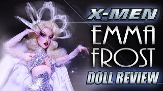 Review my EMMA FROST 3D PRINTED DOLL 🤍 💎 ✨ [upl. by Georgianne]