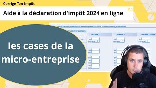 Microentreprise et déclaration dimpôt 2024  Tutoriel [upl. by Ahsi]