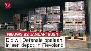 Wat staat er precies in een munitiedepot en minister praat over lerarentekort  Dit is Flevoland [upl. by Cord942]