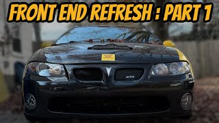 GTO Front End Refresh  Light Resto amp Bumper Repair [upl. by Odranar]