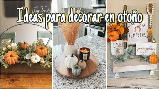 COMO DECORAR EN OTOÑO 2024 [upl. by Melicent272]